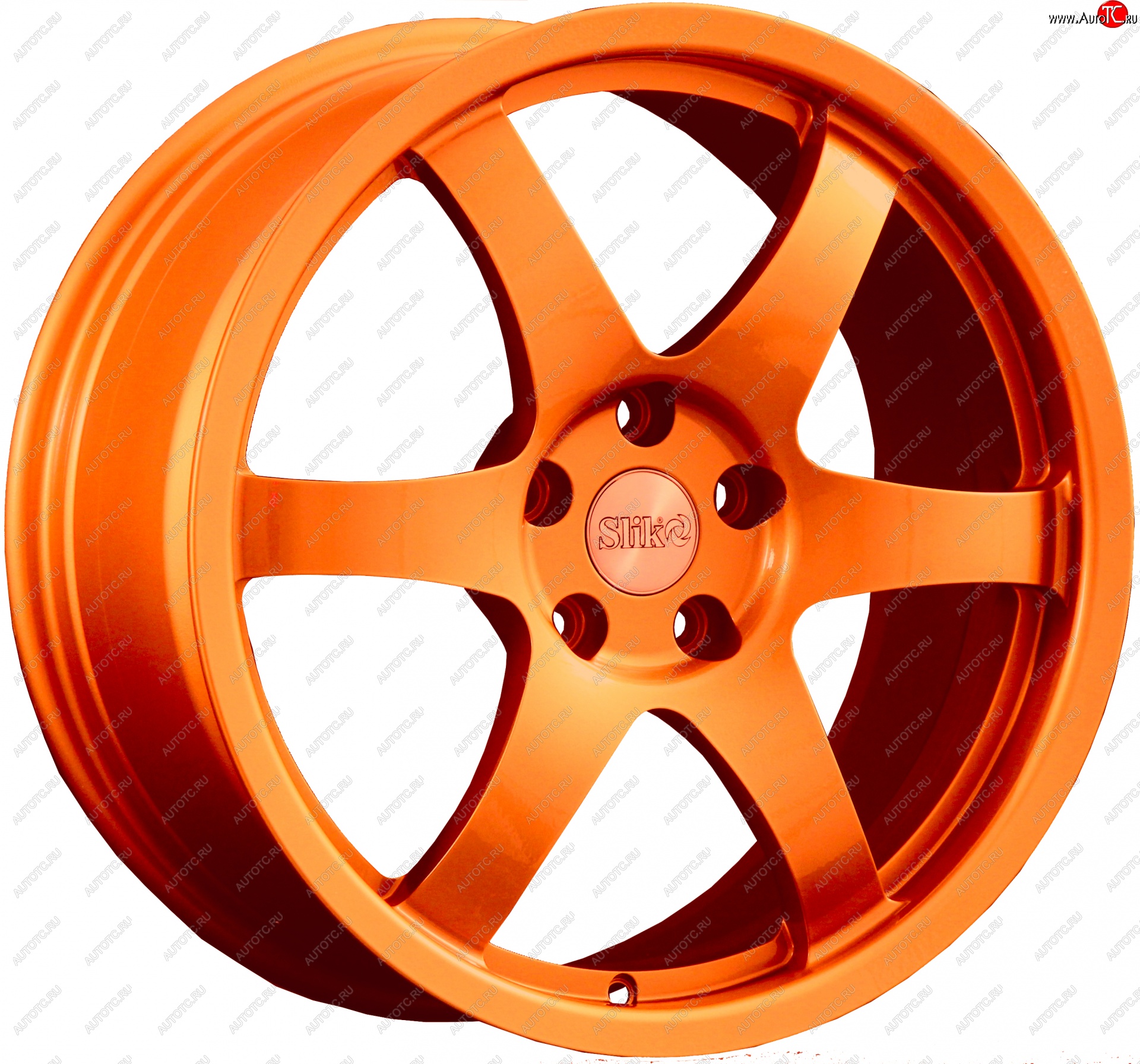 33 549 р. Кованый диск Slik Classic L-807 8.5x18   (Candy медно-оранжевый глянцевый)  с доставкой в г. Воронеж