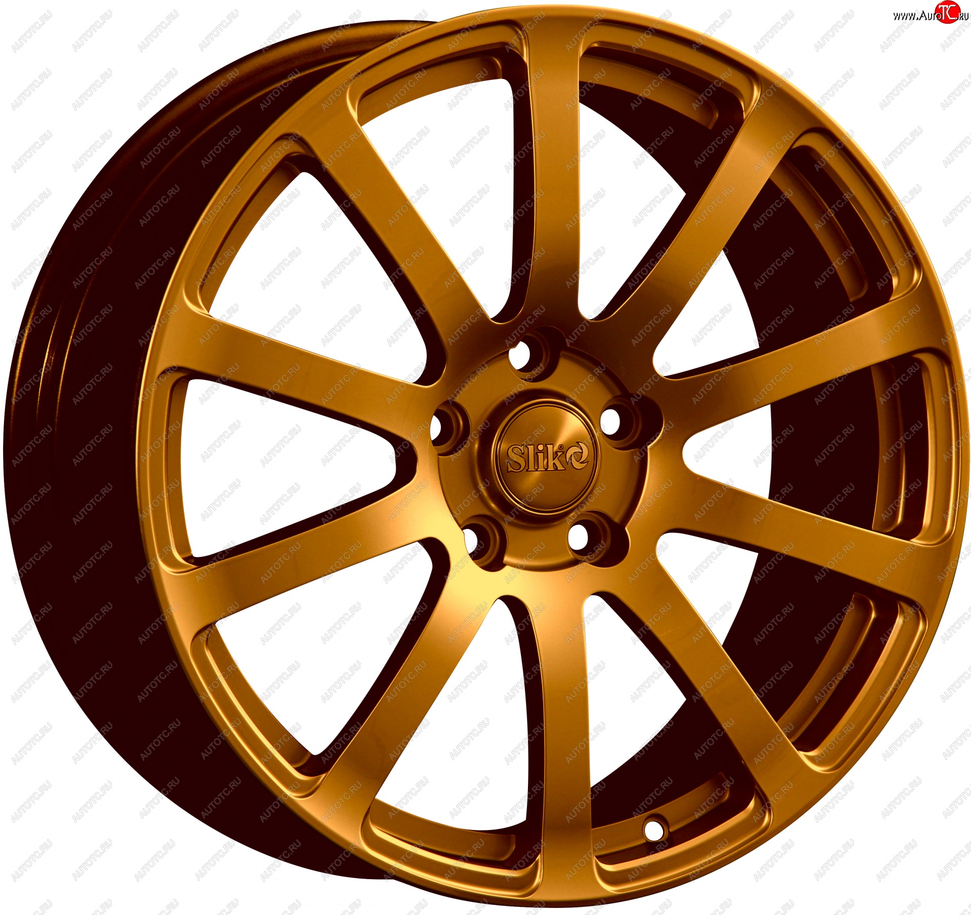 22 299 р. Кованый диск Slik PREMIUM L-812 8.0x18   (Бронза (BRZ))  с доставкой в г. Воронеж