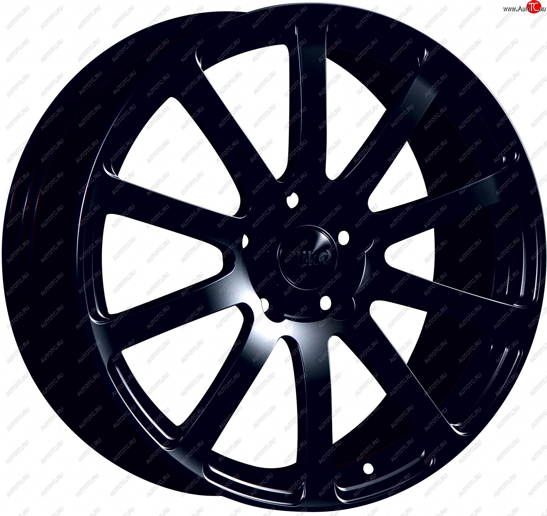 22 299 р. Кованый диск Slik PREMIUM L-812 8.0x18   (Черный глянцевый (BK))  с доставкой в г. Воронеж