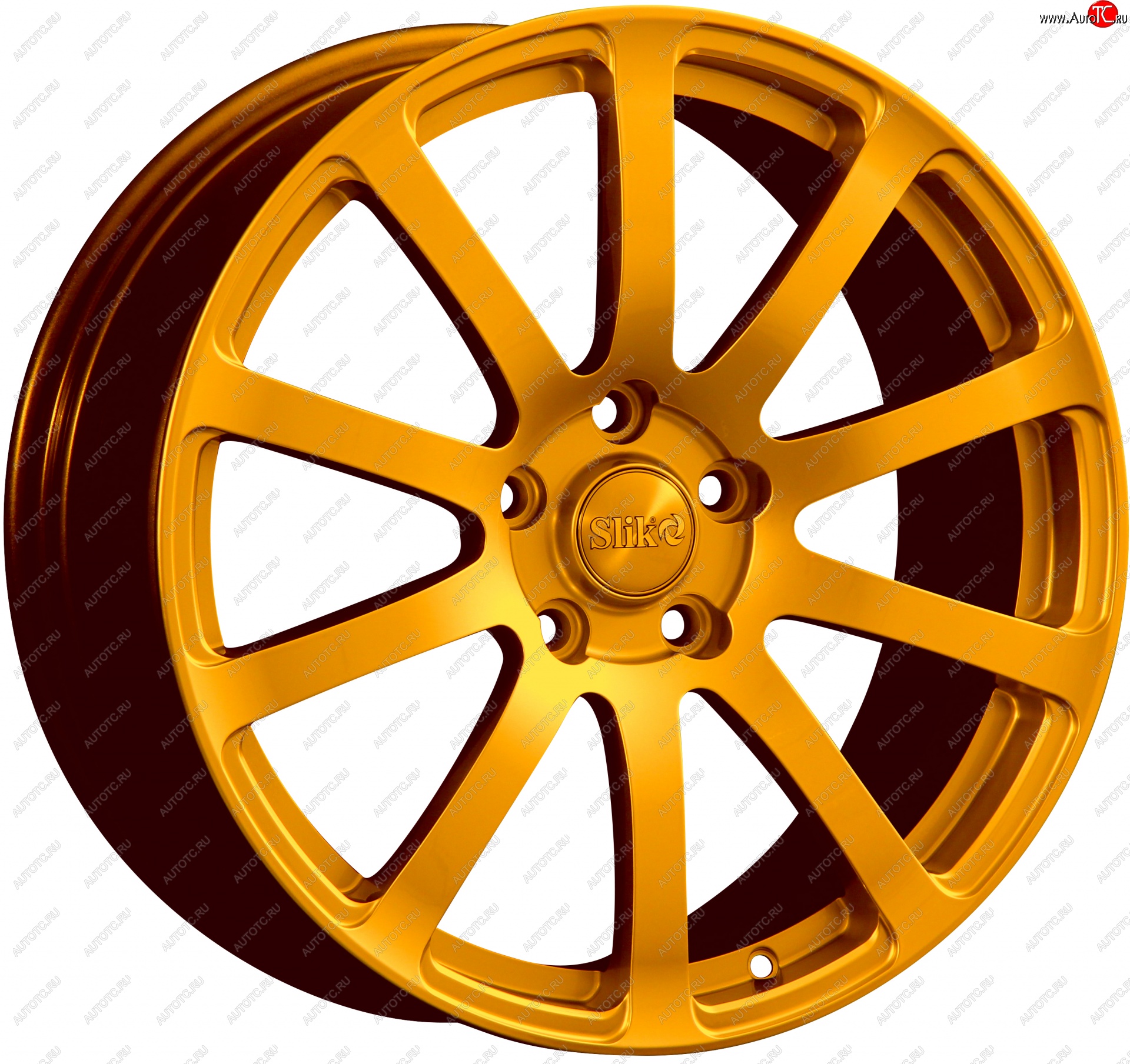 22 299 р. Кованый диск Slik PREMIUM L-812 8.0x18   (Candy медно-оранжевый глянцевый)  с доставкой в г. Воронеж