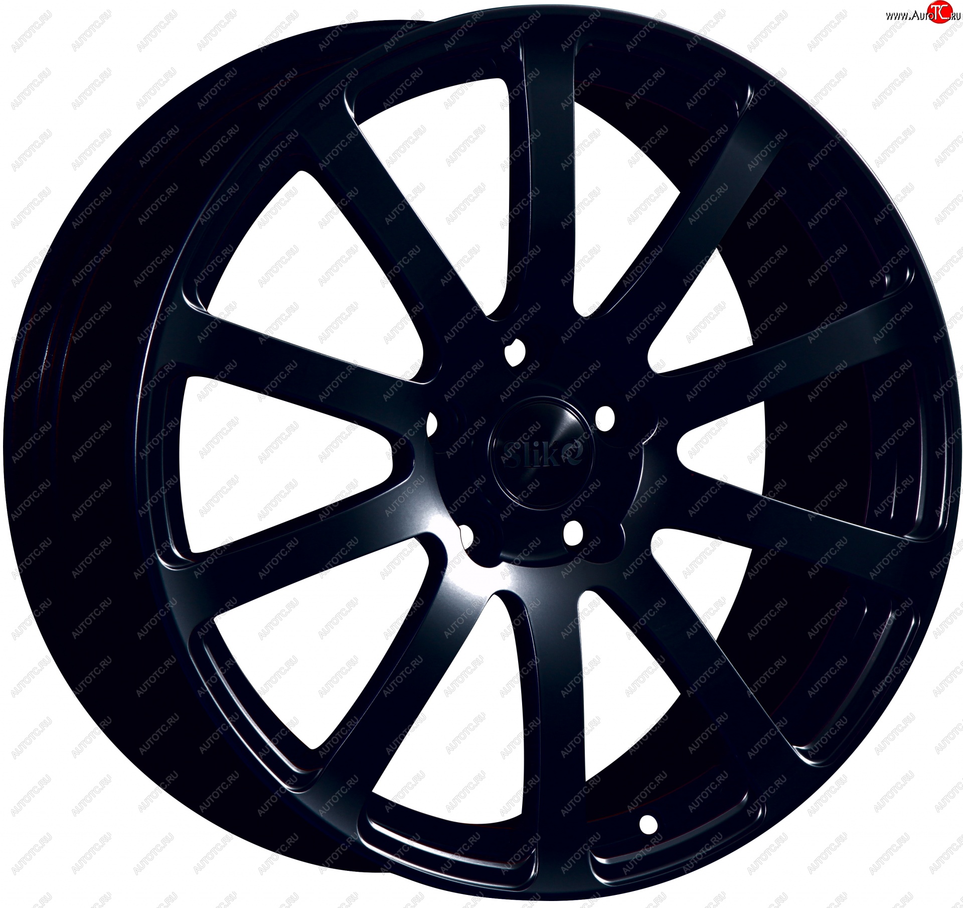 22 299 р. Кованый диск Slik PREMIUM L-812 8.5x18   (Черный матовый (MB))  с доставкой в г. Воронеж