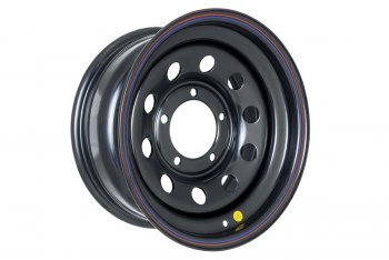 Штампованый диск OFF-ROAD Wheels (стальной усиленный, круг - черный). 7.0 x 16 Лада нива 4х4 2121 Бронто 3 дв. 2-ой рестайлинг (2019-2025) 5x139.7xDIA110.0xET15.0
