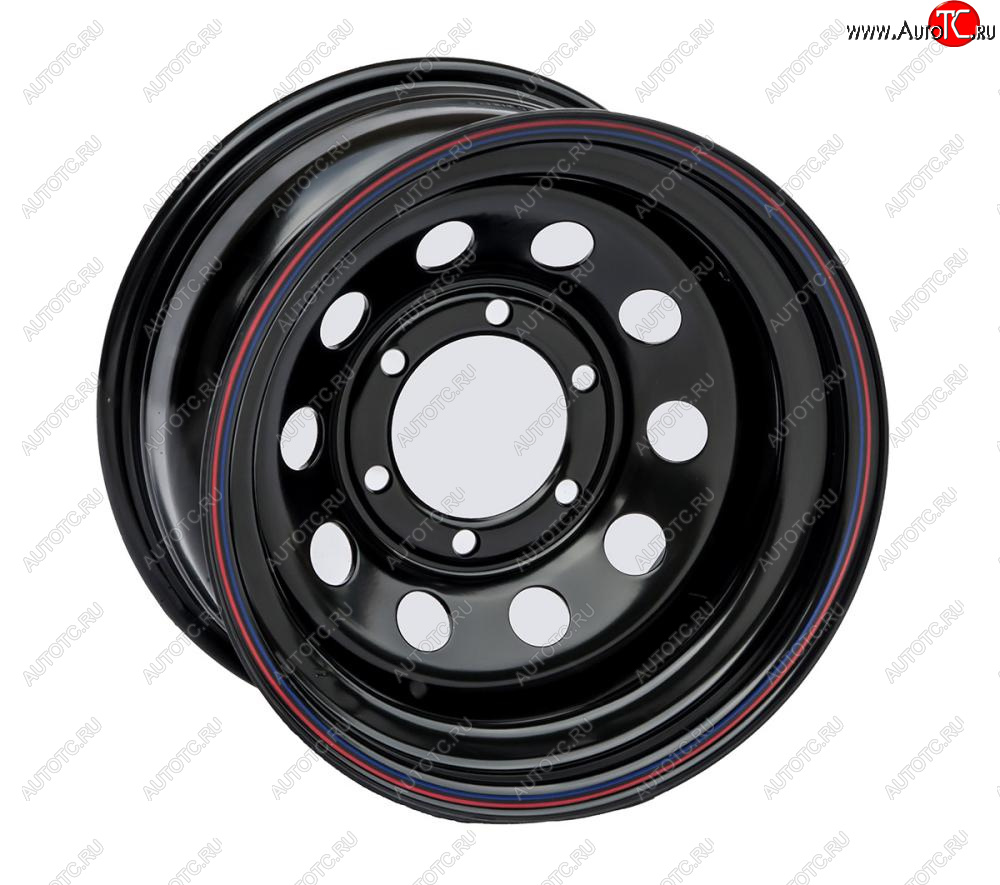 8 459 р. Штампованый диск OFF-ROAD Wheels (стальной усиленный, круг - черный). 8.0 x 17    с доставкой в г. Воронеж