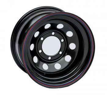 Штампованый диск OFF-ROAD Wheels (стальной усиленный, круг - черный). 8.0 x 17 Hyundai Galloper 3 дв. (1991-1997) 6x139.7xDIA110.0xET0.0