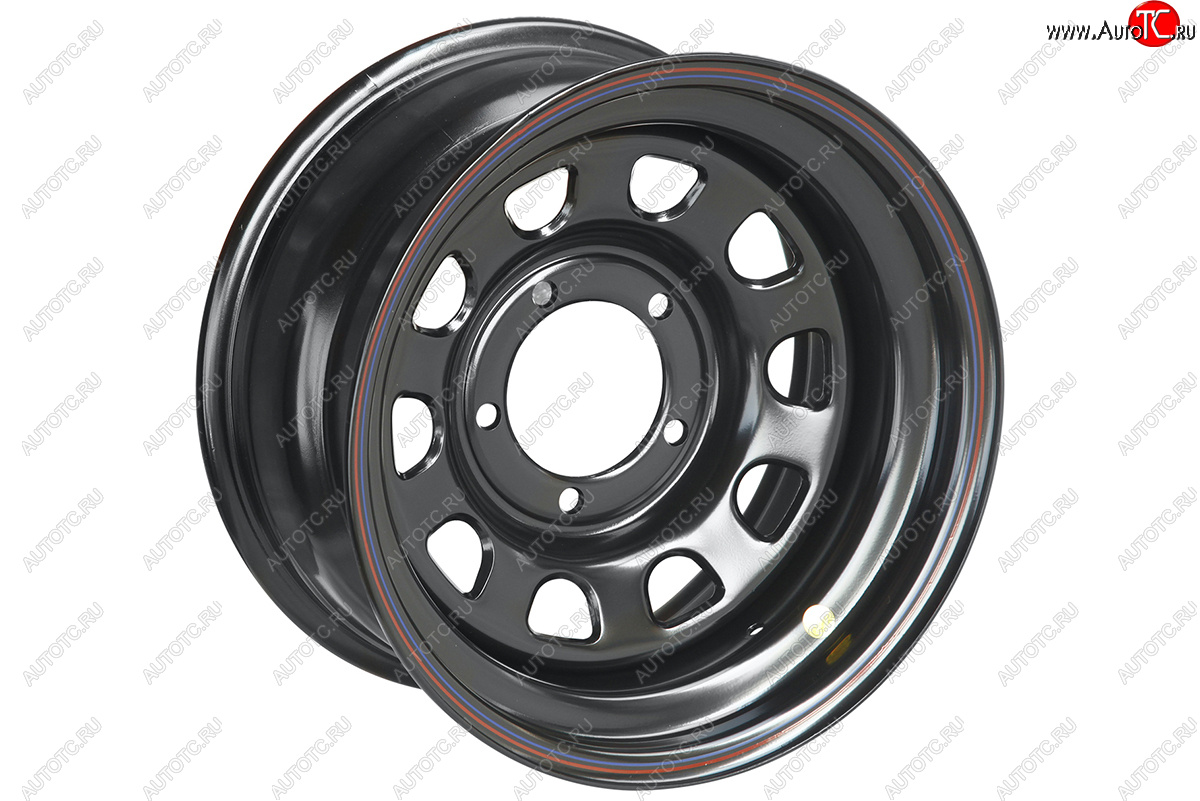 6 599 р. Штампованый диск OFF-ROAD Wheels (стальной усиленный, черный). 8.0 x 16    с доставкой в г. Воронеж