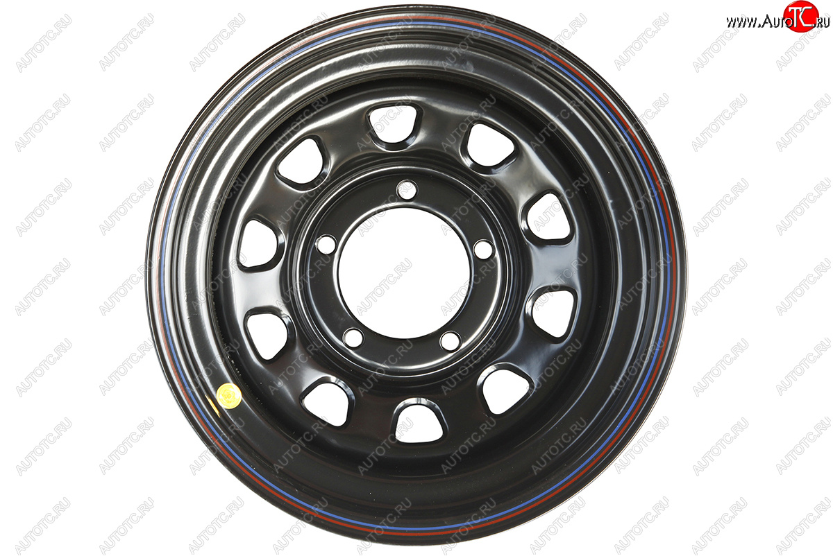 4 399 р. Штампованый диск OFF-ROAD Wheels (стальной усиленный, черный). 8.0 x 15    с доставкой в г. Воронеж
