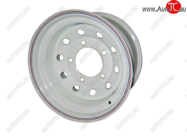 5 699 р. Штампованый диск OFF-ROAD Wheels (усиленный, круг) 7.0x15   (Цвет: белый)  с доставкой в г. Воронеж