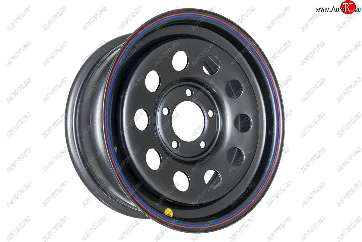 6 249 р. Штампованый диск OFF-ROAD Wheels (усиленный, круг) 7.0x16   (Цвет: черный)  с доставкой в г. Воронеж