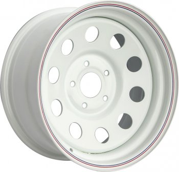 Штампованый диск OFF-ROAD Wheels (усиленный, круг) 8.0x15  (Цвет: белый)