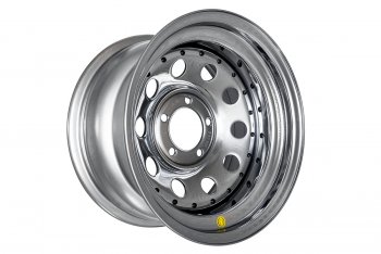 Штампованый диск OFF-ROAD Wheels (усиленный, круг) 8.0x15  (Цвет: хром)