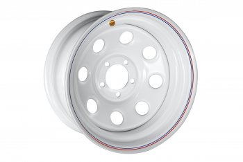 Штампованый диск OFF-ROAD Wheels (усиленный, круг) 8.0x16  (Цвет: белый)