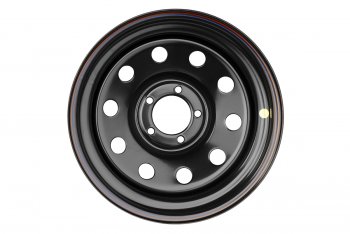 Штампованый диск OFF-ROAD Wheels (усиленный, круг) 8.0x16  (Цвет: черный)