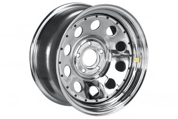 Штампованый диск OFF-ROAD Wheels (усиленный, круг) 8.0x17  (Цвет: хром)