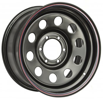 Штампованый диск OFF-ROAD Wheels (стальной усиленный, круг - черный). 8.0 x 17 