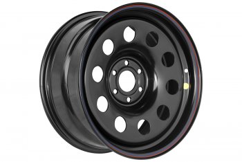 Штампованый диск OFF-ROAD Wheels (стальной усиленный, круг - черный). 8.0 x 17 
