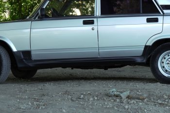 939 р. Пороги накладки Топор Лада 2101 (1970-1988) (Текстурная поверхность)  с доставкой в г. Воронеж. Увеличить фотографию 6