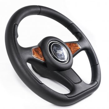 3 389 р. Рулевое колесо Sport Extrim Delux (Ø360 мм)  ВИС 2346 ( бортовой,  фургон,) (1998-2025), ВИС 23461 ( бортовой,  фургон,) (1998-2025), Лада 2101 (1970-1988), Лада 2102 (1971-1985), Лада 2103 (1972-1984), Лада 2104 (1984-2012), Лада 2105 (1979-2010), Лада 2106 (1975-2005), Лада 2107 (1982-2012), Лада Нива 4х4  2121 (1977-2019), Лада нива 4х4 ( 2131,  2329,  2121-80,  2121 Бронто,  2121,  2121 (Legend)) (1993-2025) (Дерево)  с доставкой в г. Воронеж. Увеличить фотографию 2
