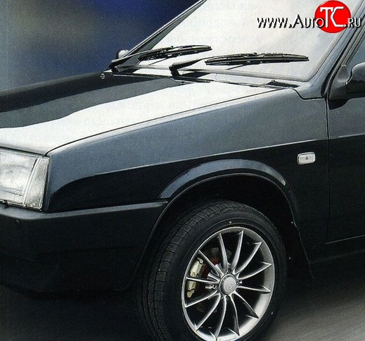 2 899 р. Переднее левое крыло Стандартное Лада 2109 (1987-2004) (Окрашенное)  с доставкой в г. Воронеж