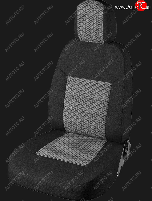 2 779 р. Чехлы для сидений Lord Autofashion Стандарт Плюс (жаккард)  Лада 2108 - 2115 (Черный, вставка Соты)  с доставкой в г. Воронеж