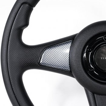 3 399 р. Рулевое колесо Sport Extrim Delux (Ø360 мм) Лада 21099 (1990-2004) (Карбон)  с доставкой в г. Воронеж. Увеличить фотографию 4