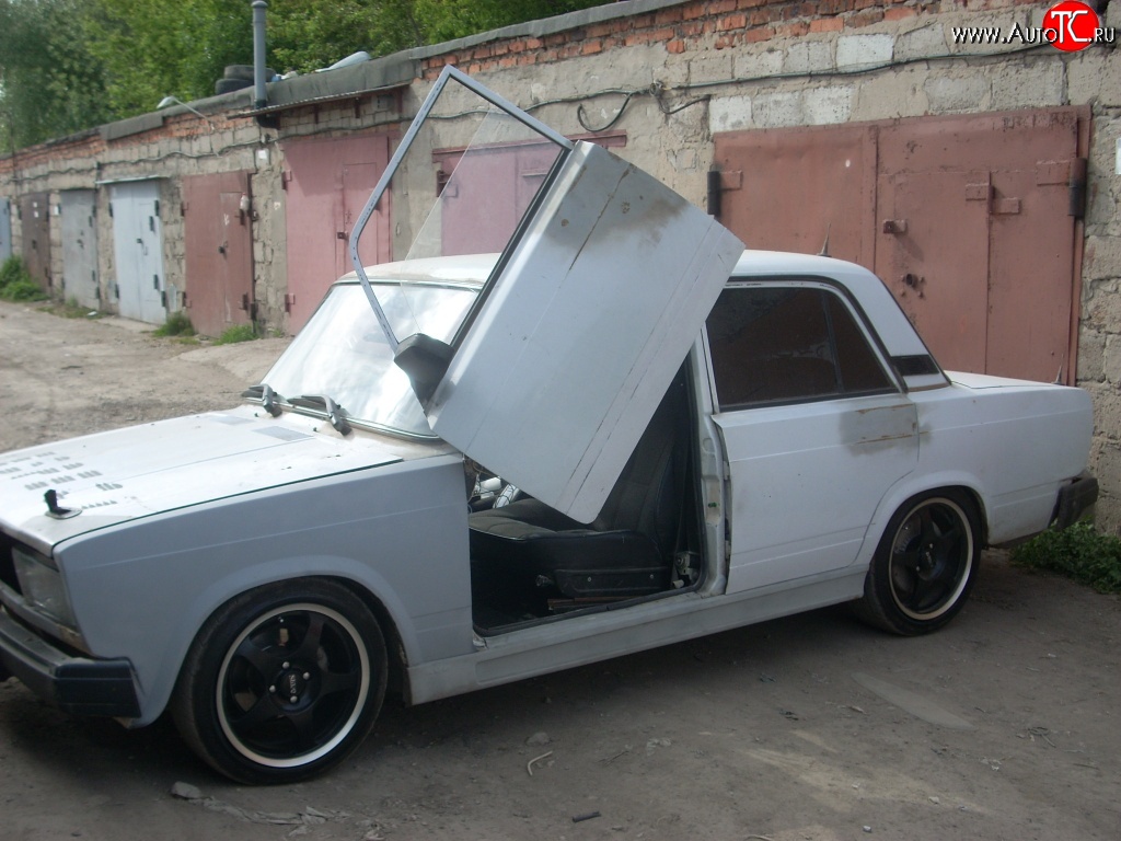 7 099 р. Комплект механизмов ламбо дверей АвтоТК Лада 2107 (1982-2012) (Без газовых упоров)  с доставкой в г. Воронеж