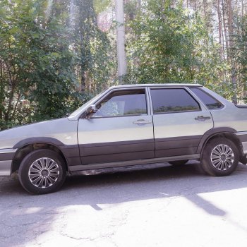 679 р. Пороги накладки Autodemic Лапша Лада 21099 (1990-2004) (Текстурная поверхность)  с доставкой в г. Воронеж. Увеличить фотографию 7