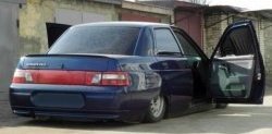 1 499 р. Лип спойлер CT Лада 2110 седан (1995-2007) (Неокрашенный)  с доставкой в г. Воронеж. Увеличить фотографию 2