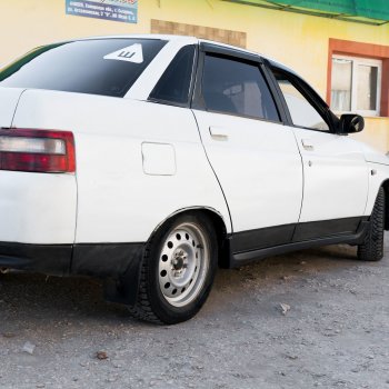839 р. Пороги накладки Катран Autodemic Лада 2111 универсал (1998-2009)  с доставкой в г. Воронеж. Увеличить фотографию 7