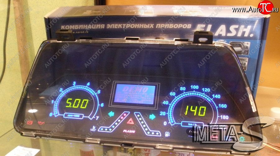 8 499 р. Приборная панель Flash Lite Лада 2113 (2004-2013)  с доставкой в г. Воронеж