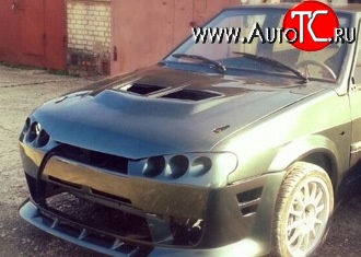 7 699 р. Пластиковый капот Bad Boy Evo-Style Лада 2113 (2004-2013) (Неокрашенный)  с доставкой в г. Воронеж
