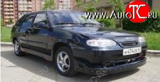 5 799 р. Передний бампер RS Лада 2113 (2004-2013) (Неокрашенный)  с доставкой в г. Воронеж