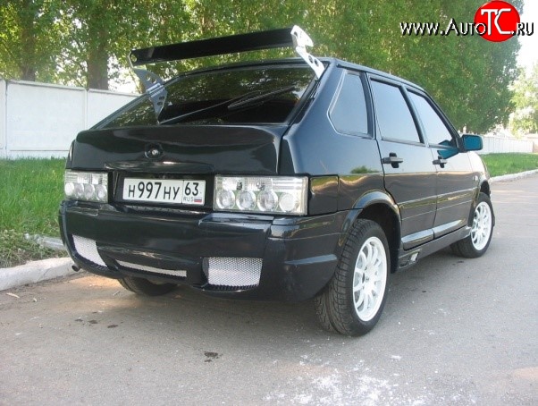 1 499 р. Спойлер V-MAX Лада 2113 (2004-2013) (Неокрашенный)  с доставкой в г. Воронеж