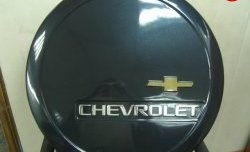 1 779 р. Чехол запасного колеса Chevrolet V3 Chevrolet Niva 2123 дорестайлинг (2002-2008) (Окрашенный)  с доставкой в г. Воронеж. Увеличить фотографию 4