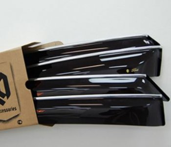 2 299 р. Дефлектора окон CA-Plastiс Лада 2123 (Нива Шевроле) дорестайлинг (2002-2008) (Classic полупрозрачный, Без хром.молдинга)  с доставкой в г. Воронеж. Увеличить фотографию 4