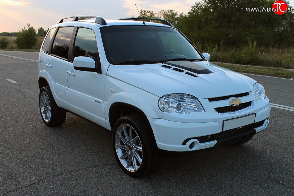 13 999 р. Стеклопластиковый капот DTM  Chevrolet Niva  2123 (2002-2020), Лада 2123 (Нива Шевроле) (2002-2021) (Неокрашенный)  с доставкой в г. Воронеж