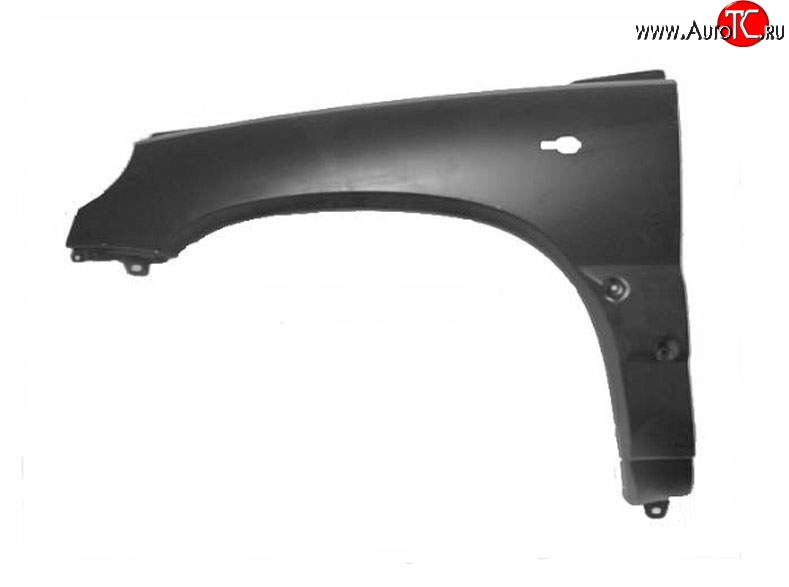 6 299 р. Крыло переднее левое Стандартное Chevrolet Niva 2123 дорестайлинг (2002-2008) (Окрашенное)  с доставкой в г. Воронеж