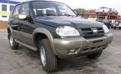 1 339 р. Комплект пластиковых порогов KURAJ V2  Chevrolet Niva  2123 (2002-2008), Лада 2123 (Нива Шевроле) (2002-2008) (Неокрашенные)  с доставкой в г. Воронеж. Увеличить фотографию 1