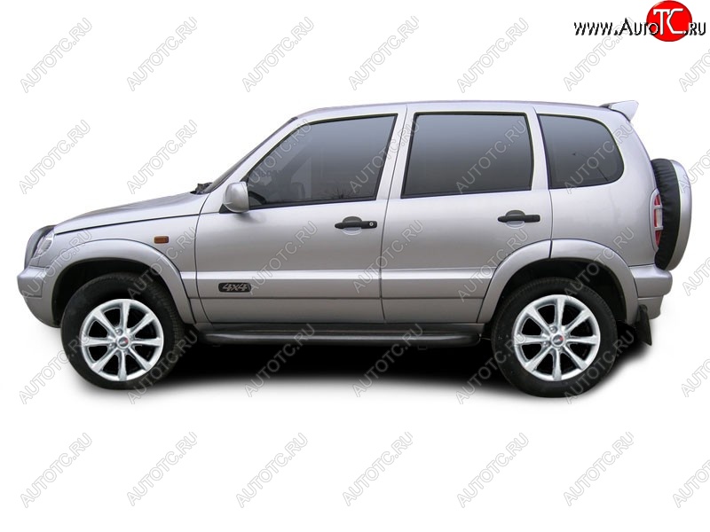 2 199 р. Спойлер 3H Chevrolet Niva 2123 дорестайлинг (2002-2008) (Без места под стоп-сигнал, Неокрашенный)  с доставкой в г. Воронеж