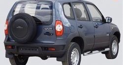 62 999 р. Защита порогов с проступью d76 мм Металл Дизайн  Chevrolet Niva  2123 (2009-2020), Лада 2123 (Нива Шевроле) (2009-2021) (Сталь с покрытием (метал. торцы), Цвет серебристый)  с доставкой в г. Воронеж. Увеличить фотографию 1