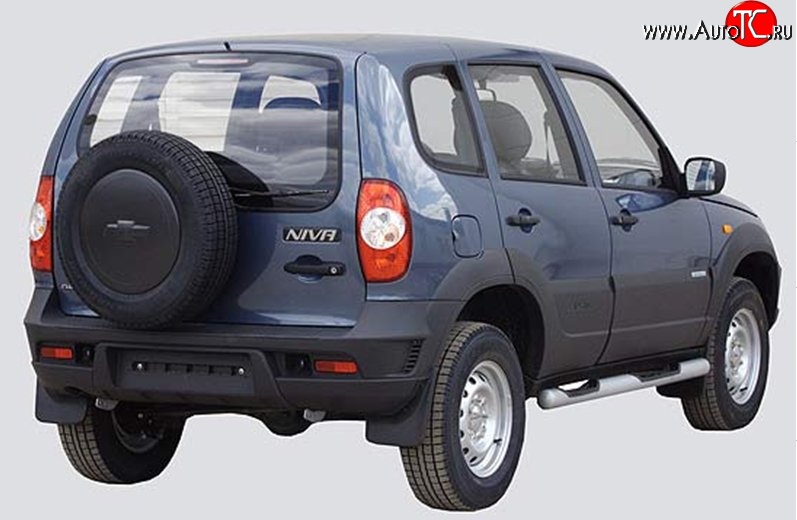 62 999 р. Защита порогов с проступью d76 мм Металл Дизайн  Chevrolet Niva  2123 (2009-2020), Лада 2123 (Нива Шевроле) (2009-2021) (Сталь с покрытием (метал. торцы), Цвет серебристый)  с доставкой в г. Воронеж