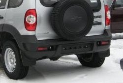 Задний бампер Бертоне Chevrolet Niva 2123 рестайлинг (2009-2020) (Окрашенный)