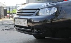 429 р. Реснички на фары Поло Лада Приора 2172 хэтчбек дорестайлинг (2008-2014) (Неокрашенные)  с доставкой в г. Воронеж. Увеличить фотографию 2
