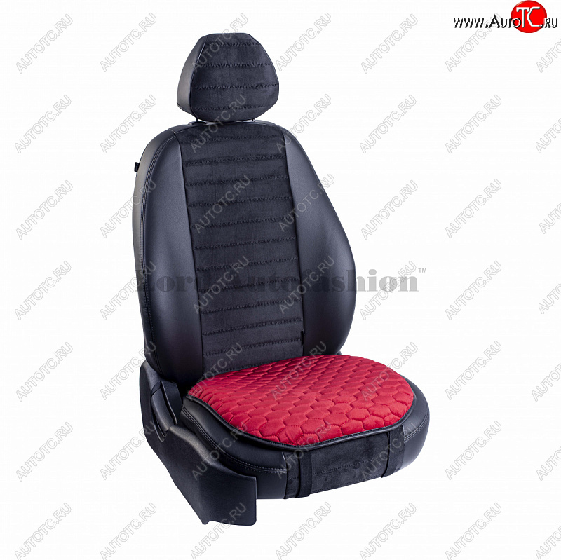 929 р. Подушка для сиденья универсальная Lord Autofashion Комфорт+ (велюр)   (Бронза)  с доставкой в г. Воронеж