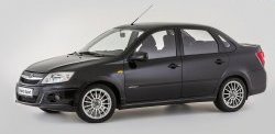 1 859 р. Решётка радиатора Granta Sport ВИС 2349 бортовой грузовик дорестайлинг (2012-2018) (Неокрашенная)  с доставкой в г. Воронеж. Увеличить фотографию 6