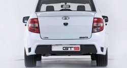 2 649 р. Спойлер GTC Лада Гранта 2190 седан  дорестайлинг (2011-2017) (Неокрашенный)  с доставкой в г. Воронеж. Увеличить фотографию 3