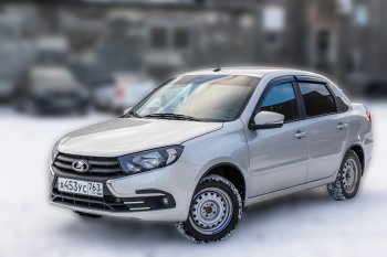 4 099 р. Защитные накладки на арки ArtForm Лада Калина 1118 седан (2004-2013) (Поверхность: шагрень)  с доставкой в г. Воронеж. Увеличить фотографию 2