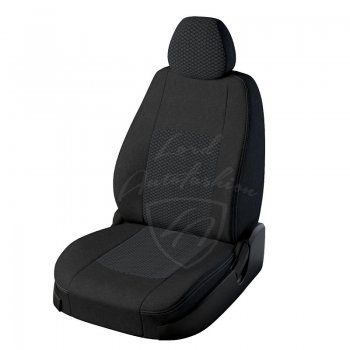 Чехлы для сидений Lord Autofashion Турин (жаккард, сплошная спинка) Лада Гранта ( 2190,  2191) (2011-2017) седан  дорестайлинг, седан дорестайлинг  (Черный, вставка Вега)