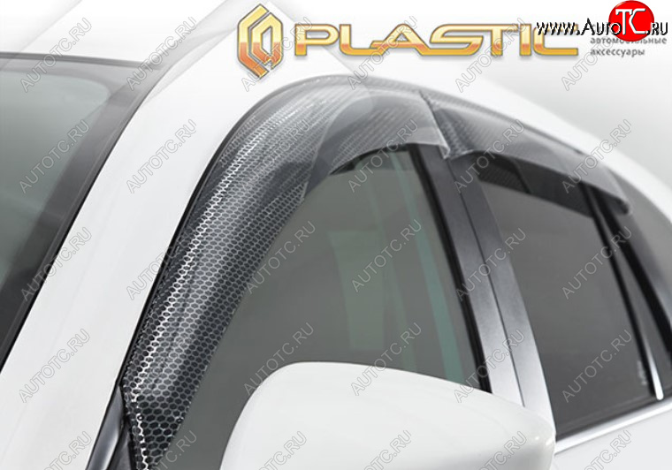 2 159 р. Дефлектора окон CA-Plastic  Лада Нива Трэвел (2021-2025) (212300-80) (Серия Art графит, Без хром молдинга)  с доставкой в г. Воронеж