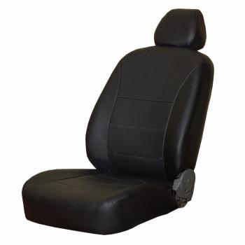 Чехлы на сиденья (экокожа, Standard, Classic, Comfort, 60/40) ПЕТРОВ Орегон Лада Гранта FL ( 2191,  2190,  2194,  2192) (2018-2025) лифтбек, седан, универсал, хэтчбек (черный)