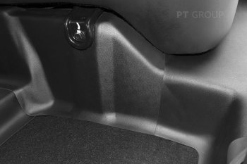 2 019 р. Накладки на ковролин пола Petroil Tuning (задний ряд, 7 мест) Лада Ларгус рестайлинг R90 (2021-2025) (Текстурная поверхность (шагрень))  с доставкой в г. Воронеж. Увеличить фотографию 2